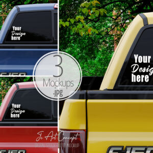 Car Decal Mockup 010