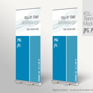 Roll Up Banner Mockup