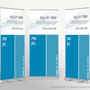 Roll Up Banner Mockup
